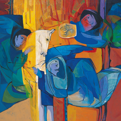 رقص رنگ ها در دایره معنا؛ تاملی در فعالیت‌های مرکز هنرهای تجسمی