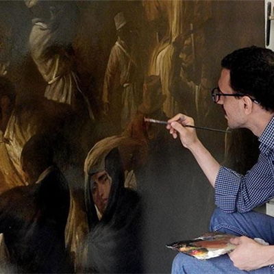 تقریظ حاج قاسم سلیمانی بر کتاب نقاشی‌های حسن روح‌الامین