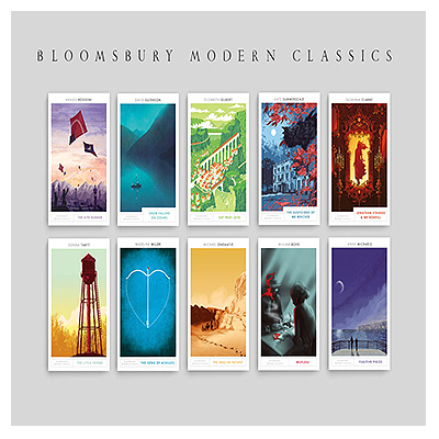 جلدهای کتاب های کلاسیک، مدرن و سینمایى بلومزبرى