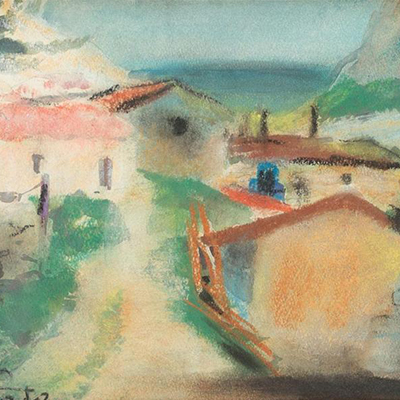 مجموعه ای از نقاشی های پست امپرسیونیسم فرانسیس سیراتو «Francisc Sirato»